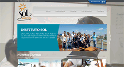 Desktop Screenshot of institutosol.edu.ar